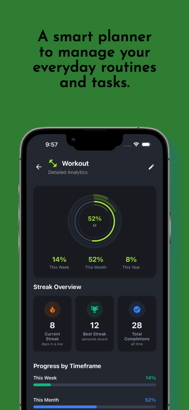 WorkoutPro AI App Screenshot